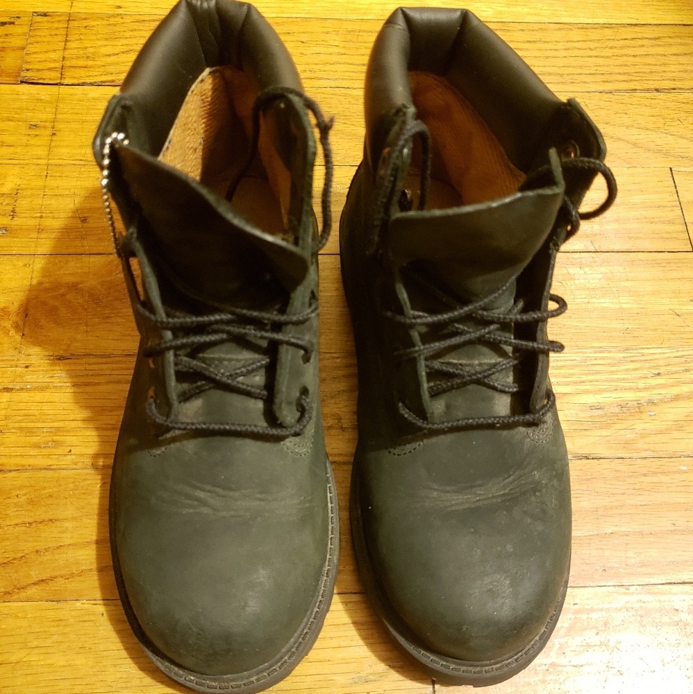 Black Timberland boot